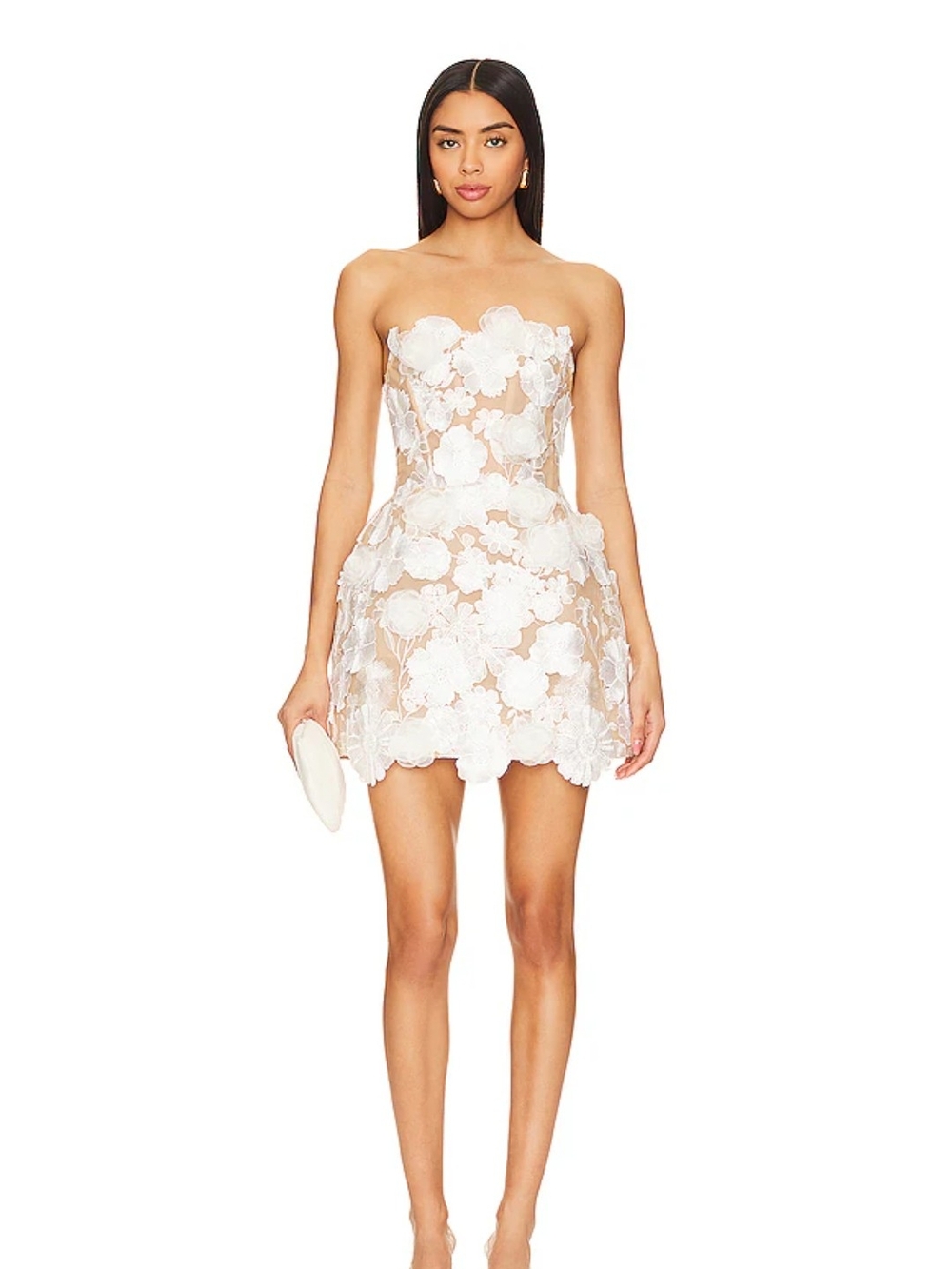 Bronx And Banco Jasmine Maraya Dress in White Floral